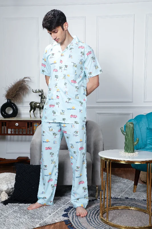 Can I wear my pajama set as loungewear?-The Beach Buddies Couple PJ Set- Male