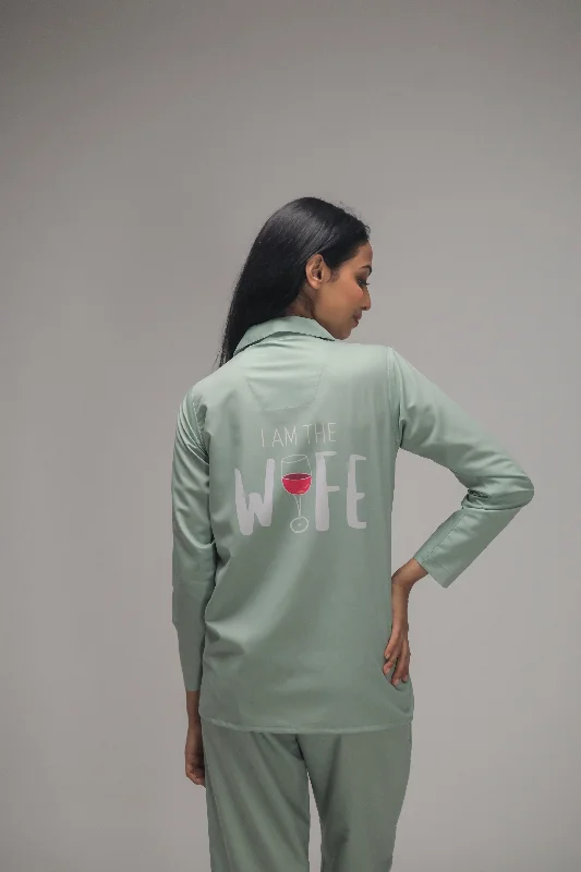 Women's pajama sets with unique features stylish -The Drunk in Love PJ Set- Female