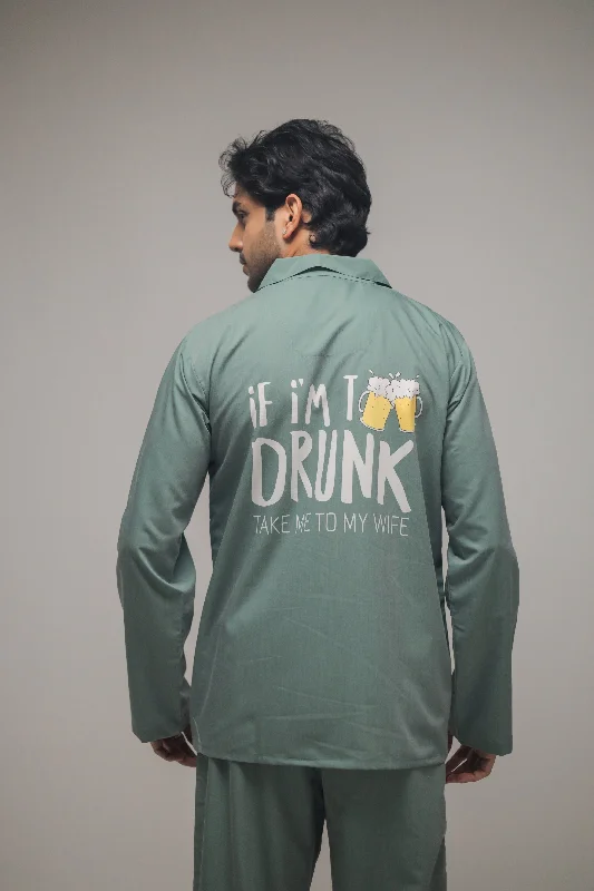 Women's pajama sets for all body types flattering -The Drunk in Love PJ Set- Male