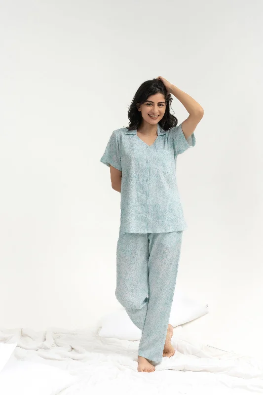 Women's pajama sets with expert advice stylish -The Midnight Motifs PJ Set