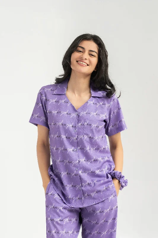 Women's pajama sets for a lifetime of love romantic -The Slay All the Way PJ Set