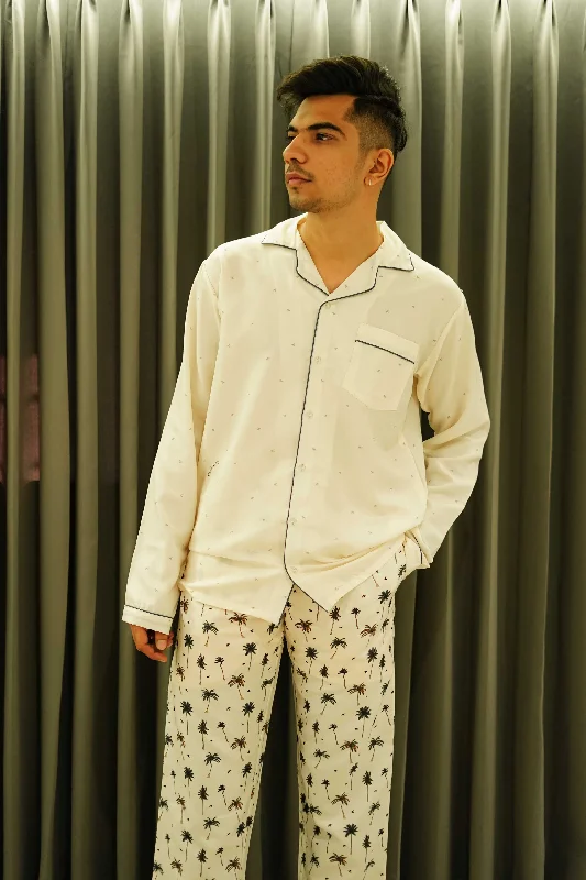 Are Womens Pajama Sets for every body type? -Tropical PJ Set - Male