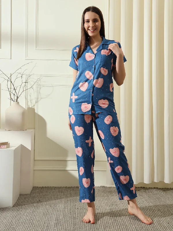 Womens pajama sets for lounging comfortable -XOXO Charm PJ Set