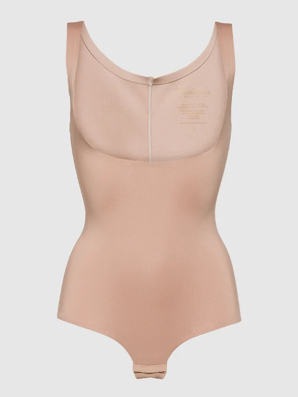 Leather corset for women over clothing -Hollywood Shape Sculpting Open Bust Bodysuit
