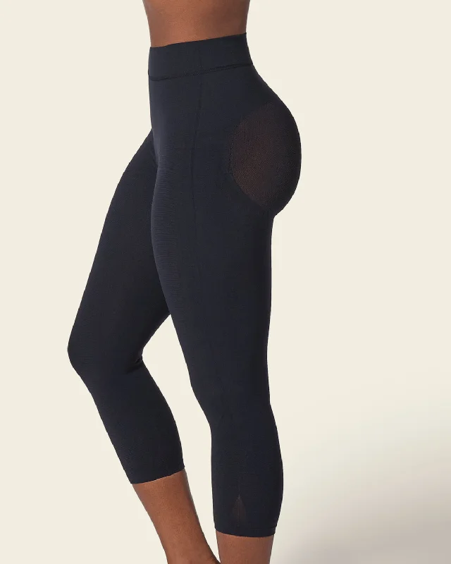 Ribbon corset for women modern style -Invisible High-Waisted Capri Shaper