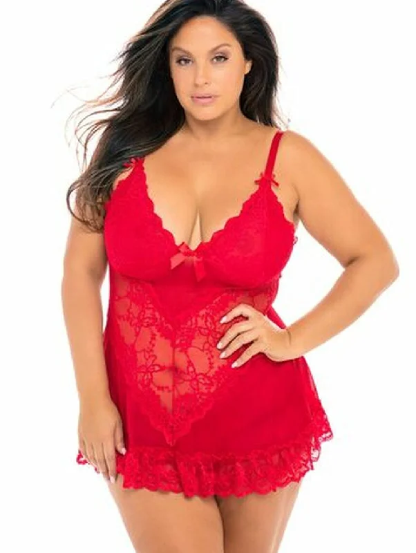 "prom dresses by body types" -Oh La La Cheri Valentine Babydoll
