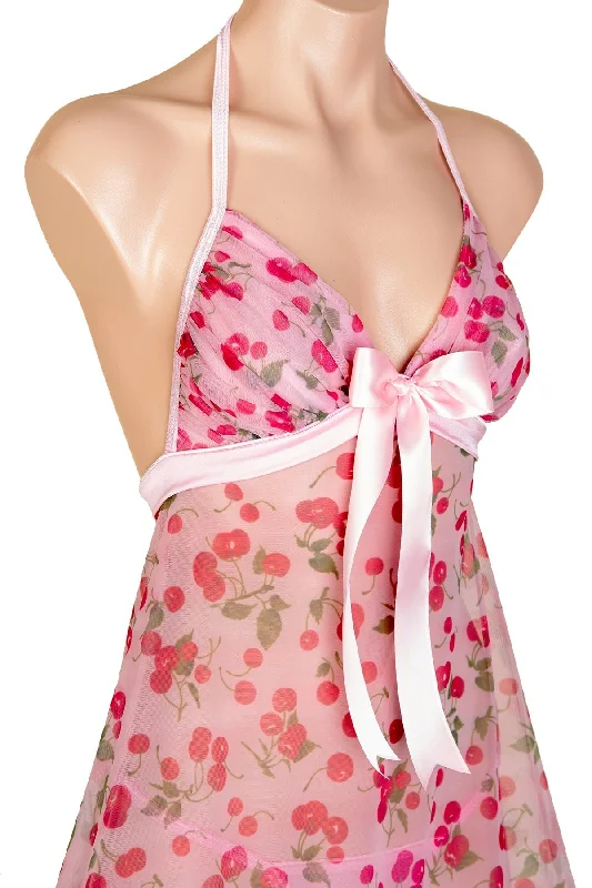 Pink Cherries/Pink Trim